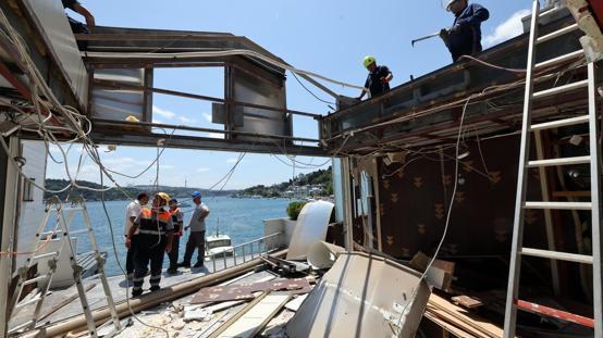 İstanbul Boğazındaki kaçak yapılar yıkılmaya başlandı
