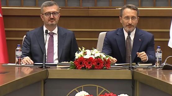 İletişim Başkanlığında devir teslim! Altun bu sözlerle veda etti