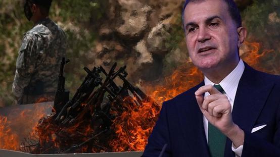 AK Parti Sözcüsü Ömer Çelik: PKK, silahların teslimini bir an önce tamamlamalı