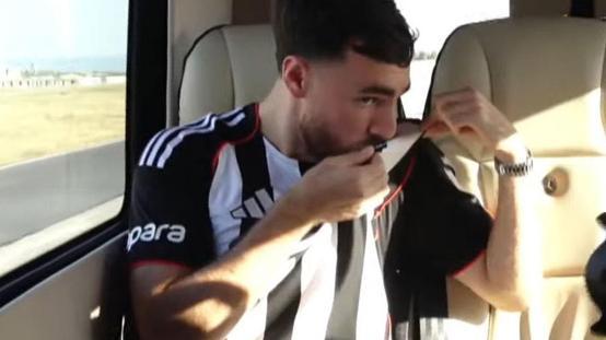 Beşiktaşın yeni transferi Orkun Kökçü İstanbulda! İşte ilk sözleri