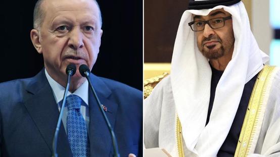 Cumhurbaşkanı Erdoğan, Al Nahyan ile görüştü