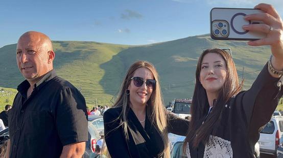 Ardahandaki "Atatürk silüeti" yeniden görülmeye başlandı