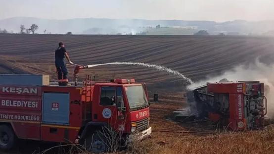 Edirnede Orman Yangını: 5 Yaralı