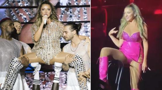 Hadisenin cesur dansı iki ünlü ismi birbirine düşürdü