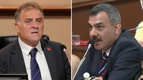 İBB Meclisinde tansiyon yükseldi! Nuri Aslandan MHPli Ayhana sert tepki