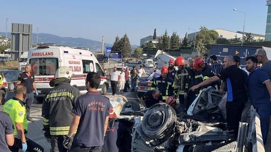 Kocaelindeki kazada 5 kişinin ölümüne neden olan şoför tutuklandı