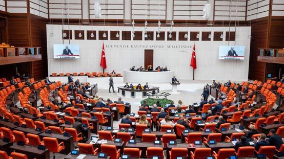 İsrailin Suriyeye saldırılarını kınayan tezkere TBMM Genel Kurulunda kabul edildi