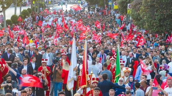 İstanbulda 15 Temmuz anması! Üst düzey isimler katıldı