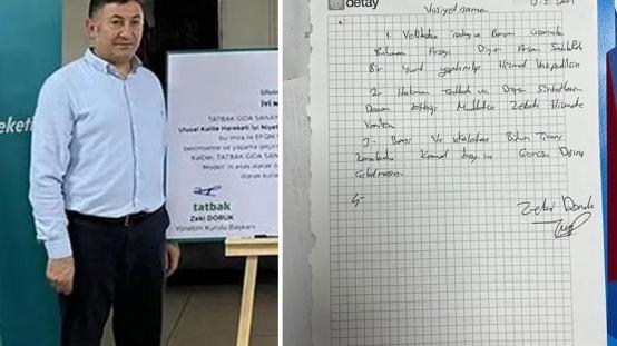 HAKMARın sahibi Zeki Doruk tüm mal varlığını FETÖye bırakmış