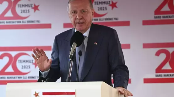 Cumhurbaşkanı Erdoğan: Kıbrısta federasyon modeline dayanan BM parametreleriyle vakit kaybedemeyiz