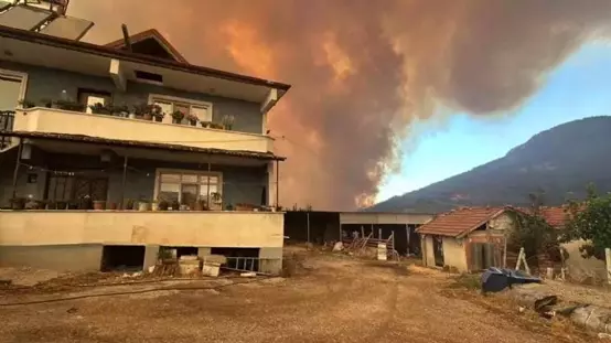  Sakaryada orman yangını! Bir mahalle tahliye edildi
