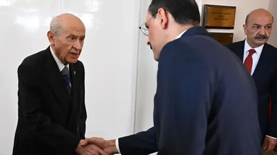 MİT Başkanı Kalından siyasi partilere Terörsüz Türkiye ziyareti