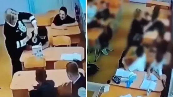 Öğrencisine sandalye ile vuran kadın öğretmenden skandal savunma! Şaka yapıyordum