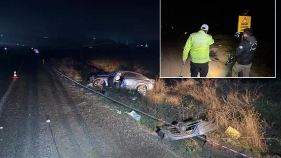 Otomobil şarampole devrildi! Bilanço ağır