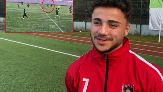 Yok böyle gol! 55 metreden ağları sarsan oyuncu o anları anlattı