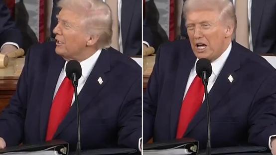 "8 savaşı bitirdim" diyen Trump, salondan gelen yanıtla deliye döndü