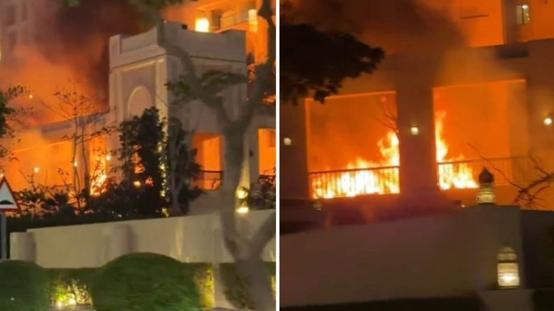 İran, Dubainin en lüks otellerinden birini vurdu: 4 yaralı