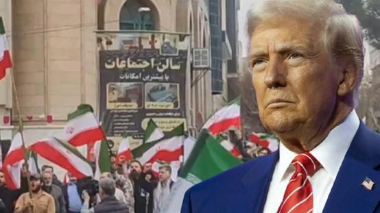 İranlılar, ABD-İsrailin saldırılarını protesto ediyor