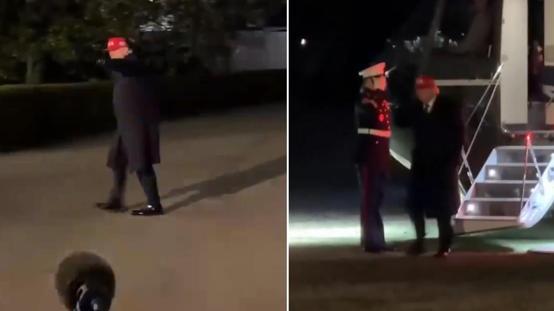 Trump "Hedefiniz nedir Başkan?" sorusunu yanıtsız bıraktı