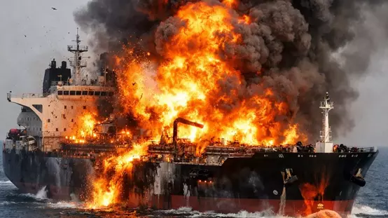 İran: Basra Körfezinde ABDye ait varlıklardan biri olan petrol tankerini vurduk