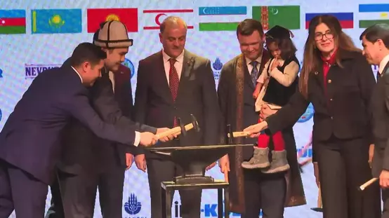 Baharın gelişini ateş yakıp demir döverek kutladılar