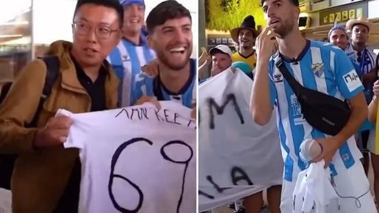 Havaalanına gelen turisti yeni transfer gibi karşıladılar, sonrası daha komik