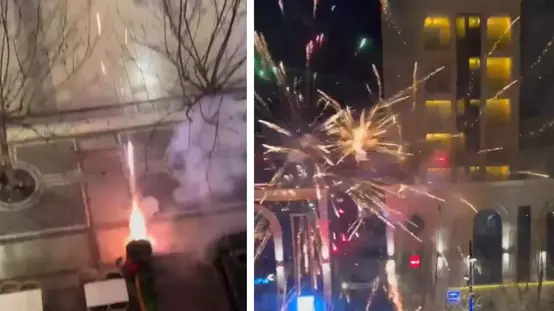 Yaptıkları yanlarına kar kalmadı! Kosova-Türkiye maçı öncesi 2 kişi gözaltına alındı