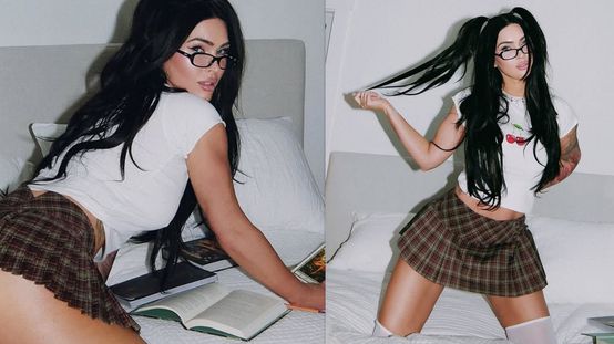 Ünlü oyuncu Megan Fox, yatakta verdiği pozlarla sosyal medyayı salladı