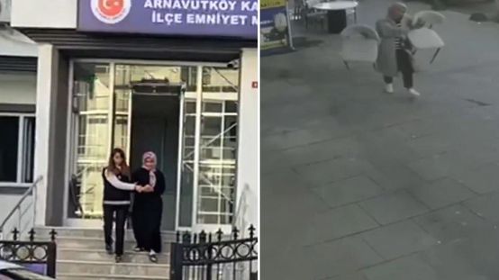 Mağaza önünden iki sandalye çalan kadın yakalandı! İşte ilk sözleri