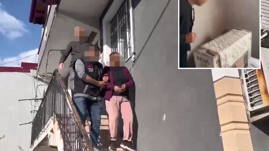 26 yıl hapis cezasıyla aranan firari hükümlü, şifonyerin ardındaki gizli bölmede yakalandı
