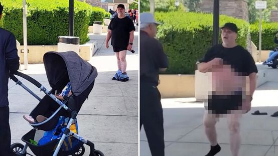 ABDde skandal görüntü! Çocuğa cinsel organını gösterdi, ortalık karıştı