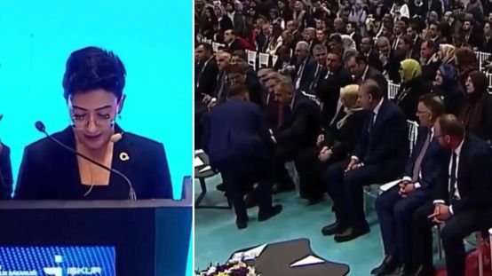 AK Parti Van İl Başkanını kızdıran anons! Sahneye çıkmadı