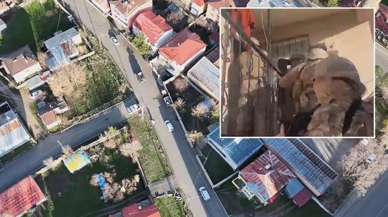 130 personelle dev operasyon! 1i polis 7 kişi tutuklandı