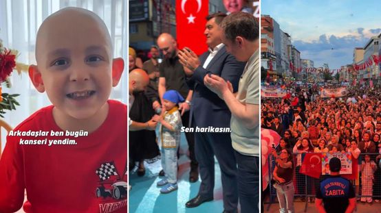 Kanseri yenen minik Zeydin en büyük hayali gerçek oldu
