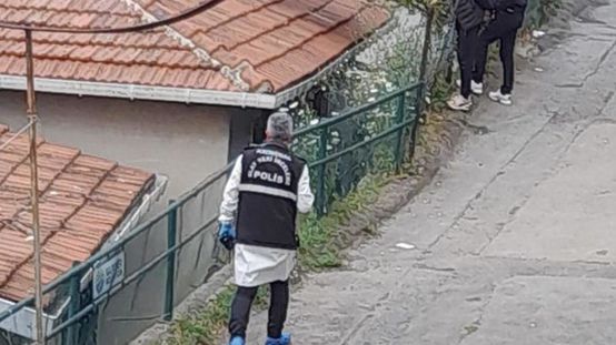 Sarıyerde bahçede kalaşnikof ve el bombası bulundu