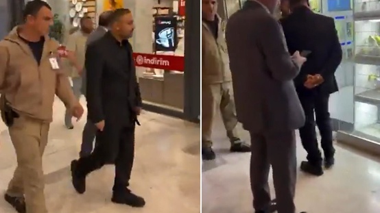 "Cumhur İttifakı Ocakları Genel Başkanıyım" deyip AVM denetlemeye kalktı