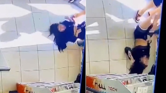 Güpegündüz genç kadına yaptıklarına bakın! Gözü dönmüş saldırgan her yerde aranıyor