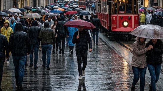AKOMdan İstanbul için kuvvetli sağanak ve dolu uyarısı