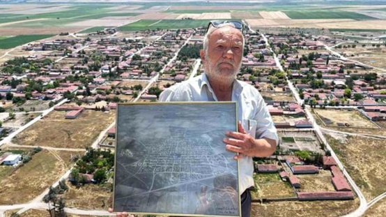 Bu köyde çıkmaz sokak yok! Adeta cetvelle çizilmiş gibi