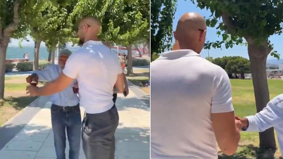 Türkiyeye gelen fenomenden sokak satıcısına unutamayacağı bahşiş