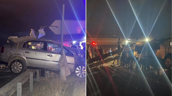 Malatyada korkunç kaza: Hayatını kaybeden sürücünün yaşı kahretti