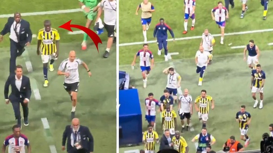 Ortalık savaş alanına döndü, Kante hiç oralı olmadı
