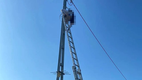 Kocaalide elektrik direğinde akıma kapılan kişi öldü