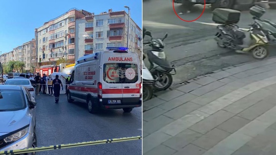 Talihsiz kadın tonlarca ağırlığın altında kaldı! O anlar kamerada