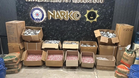 İstanbulda 486 kilogram uyuşturucu ele geçirildi