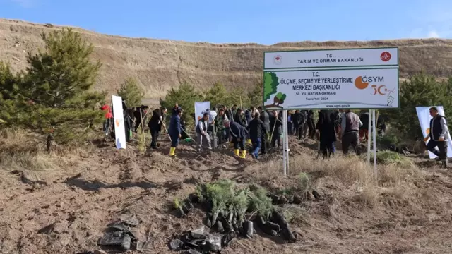 ÖSYM 51. Yılında 250 Fidan Dikimi Gerçekleştirdi