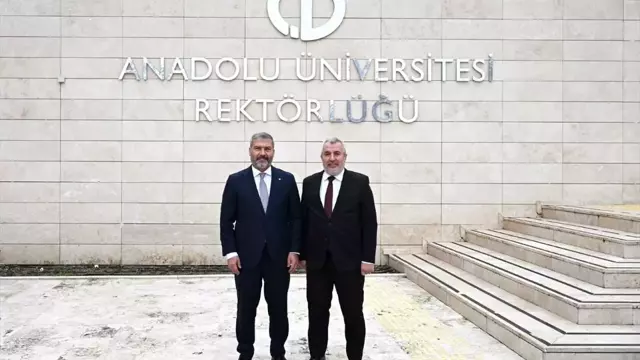 ÖSYM Başkanı Anadolu Üniversitesi'ni Ziyaret Etti