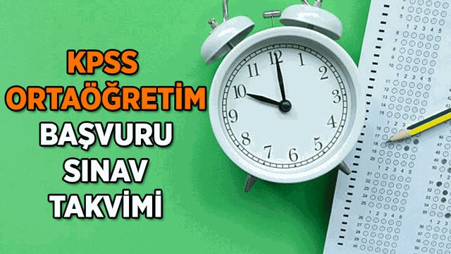 2026 KPSS Ortaöğretim Başvuruları Başlıyor