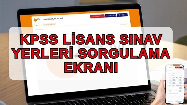 KPSS Sınav Yerleri Bekleniyor