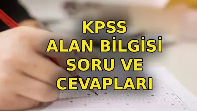 2026-KPSS Alan Bilgisi oturumları tamamlandı, sonuçlar 10 Ekim'de açıklanacak